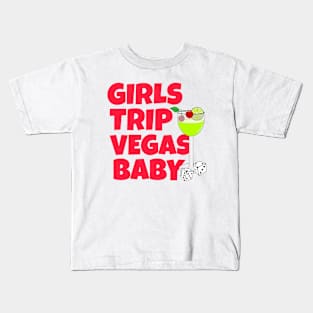 GIRLS Trip Las Vegas Vacation Kids T-Shirt